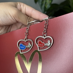 Pacote chaveiro casal AMOR c/ 6 un - comprar online