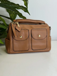 Bolsa Baú com Bolso Frontal - Nádia - loja online