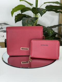 Kit Bolsa + Carteira - Teodora - Lilo Acessórios | Atacado de bolsas 