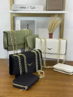 Kit Bolsa + Carteira Estruturada - Eloá - comprar online