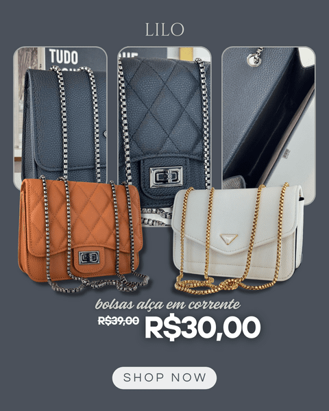 Carrusel Lilo Acessórios | Atacado de bolsas 
