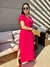 VESTIDO SAMY ALGODÃO COM FENDA LATERAL - Donna'T