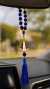 TERÇO PARA CARRO NOSSA SENHORA APARECIDA PEROLADO AZUL