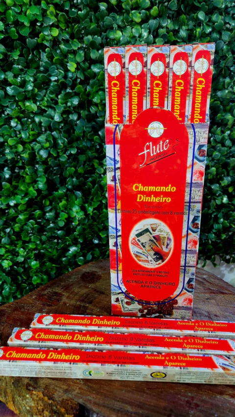 INCENSO CHAMA DINHEIRO - FLUTE