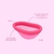 Disco Menstrual Hipoalergico Silicone Feminist Rosa B 50 ml - loja online
