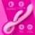 Vibrador Dupla estimulação MEDUSA Flexivel 2 em 1 Casal intt - loja online