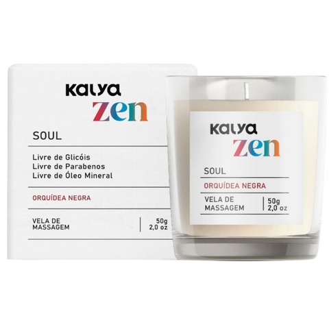Vela de Massagem Corporal Intima Relaxante Sensual ZEN 50g