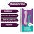 Vibrador Ponta Dupla 10 modos Vibração Double Casal Lgbtqia+ - comprar online