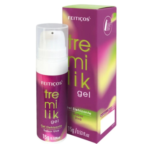 Gel beijável Tremilik Uva Pulsa Eletrizante Jambu Vibra