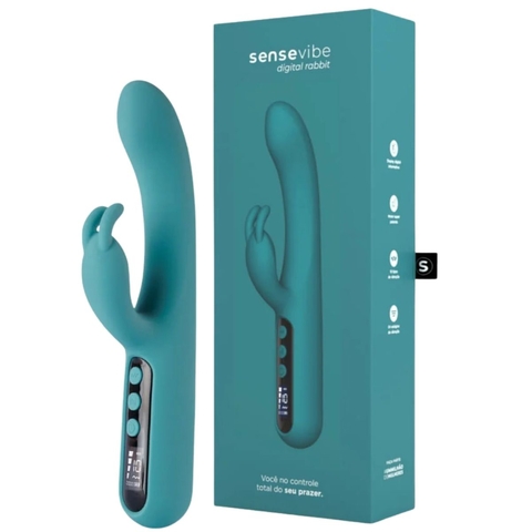 Vibrador Recarregavel Sensevibe Digital Rabbit