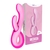 Vibrador Dupla estimulação MEDUSA Flexivel 2 em 1 Casal intt