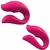 Vibrador de Casal com Sugador de Clitoris Via Bluetooh e Aplicativo Ios e Android Casal Tech