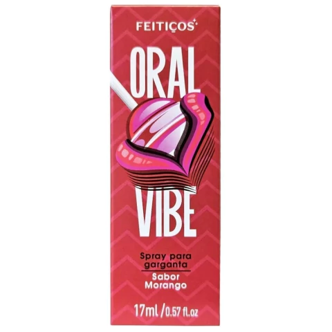 Gel Deslizante Beijável Oral Vibe Morango Garganta Salivação