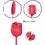 Imagem do Vibrador de Ponto G e Sugador de Clitóris flower 9 vibrações