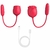 Vibrador de Ponto G e Sugador de Clitóris flower 9 vibrações