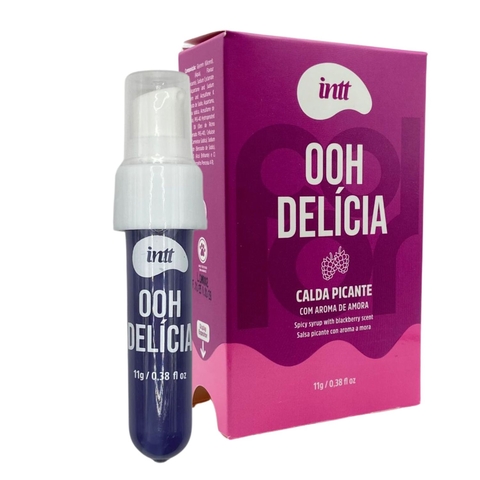 Gel Beijável Lubri Calda Pulsante Picante Amora ooh Delicia