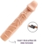 Dildo Consolo Prótese Peniana Raalista Grande com Vibrador 22.5x4.5cm na internet