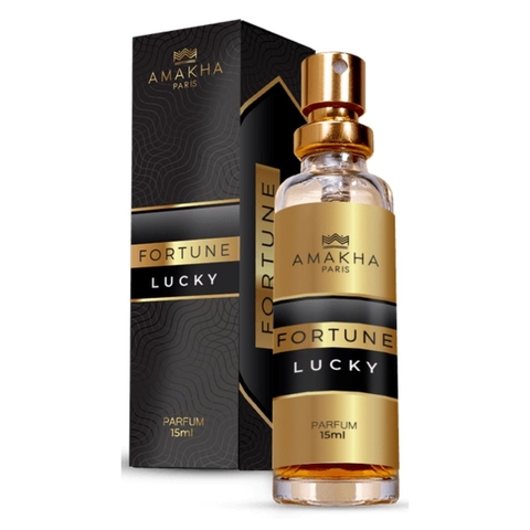 Perfume Masculino de Bolso Fortune Lucky Ousadia Amakha 15ml