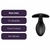 Plug Anal Vibrador Anus Redondo Estimulador com Controle - comprar online