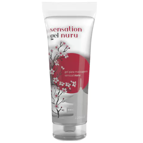 Gel de Massagem Sensorial Sensation Corporal Nuru 220ml