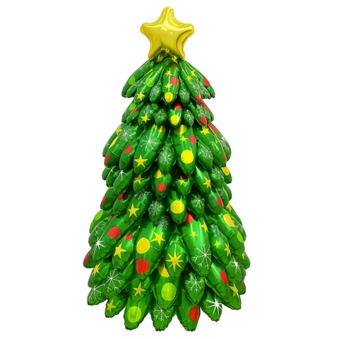Arvore de Natal em Balão Metalizado 130cm
