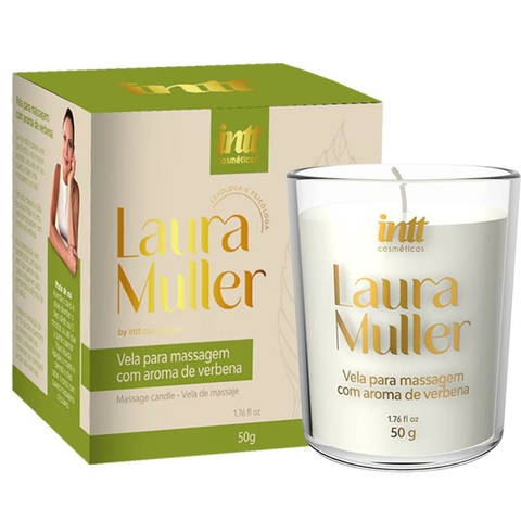 Vela Massagem Intima Corporal Relaxante Laura Muller 50g