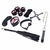 Kit Sado Completo Sadomasoquismo Preto com Rosa 8 peças - Enaltecer - Bem-Estar Íntimo