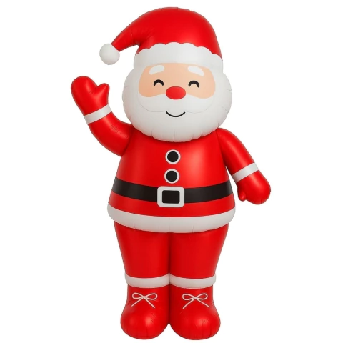 Balão Natal Papai Noel Vermelho 145cm