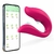 Vibrador de Casal com Sugador de Clitoris Via Bluetooh e Aplicativo Ios e Android Casal Tech