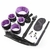 Kit Sado BDSM Coleira Modarça Algema Tornozeleira Venda Guia Chicote - comprar online