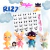 Cartela TOY de Olhos Resinados R127 Looney Tunes