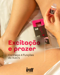 Vulv's Excitante Feminino que Esquenta 15g Intt - Linha Luxo
