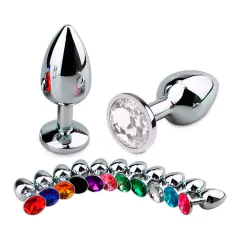 PLUG SILVER METAL CROMADO - G FORMATO REDONDO - comprar online