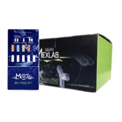 Bio- Drug 5x1 Coc-Thc-Anf-Opi-Benzo c/10 Panel