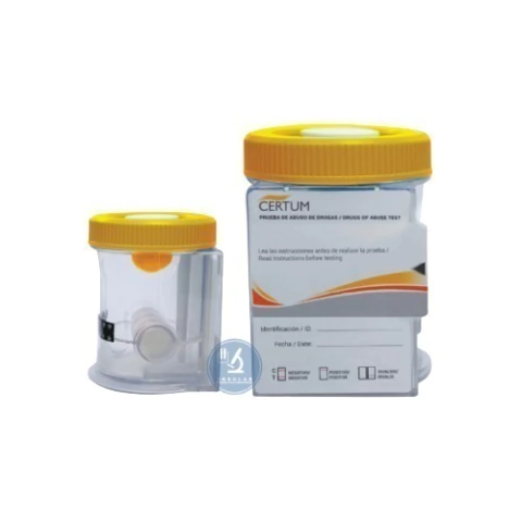 Antidoping 5 Split C/Llave C/25 Pruebas En Vaso