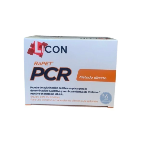 Proteina C Reactiva (Pcr) Latex Equipo Para C/50 Licon