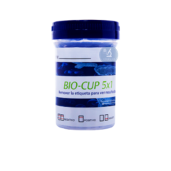 Bio-Cup Antidoping 5 Parametros Vaso C/10 Pruebas