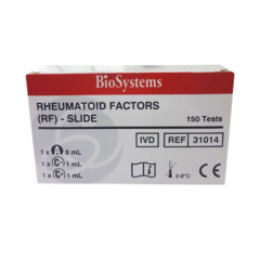 Factor Reumatoide (Fr) 150 Pruebas Biosystems