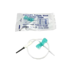 Aguja Mariposa 21G Verde Esteril C/10 pzs - comprar en línea