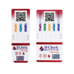 Antidoping D-Check 3 (Amp-Coc-Thc). Caja C/25 Tarjetas - comprar en línea