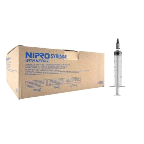 Jeringa 5ml 22x32 c/100 Pzs. Nipro - comprar en línea