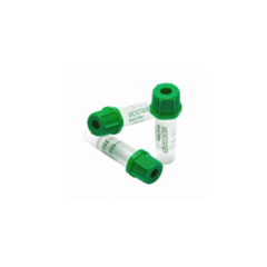 Microtainer Verde Heparina de litio 0.5ml C/50pzs
