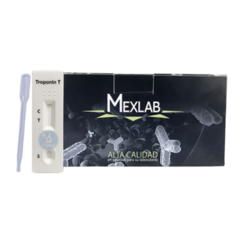 Troponina Cardiaca T C/10 Cassette Mexlab