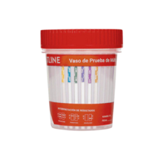 Antidoping Vaso 6 Parametros Fastline C/25 Pruebas