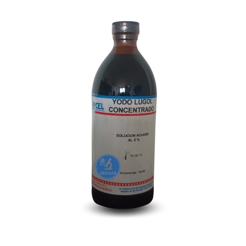 Yodo Lugol Concentrado 500ml