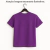 Camiseta Feminina Roxo 100% Algodão - Pacote 10 unidades na internet