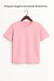 Camiseta Masculina Rosa Bebê - 100% Algodão - Pacote 10 unidades - comprar online