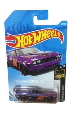 Hot Wheels Dodge Challenger Drift Car Serie Nightburnerz Nuevo