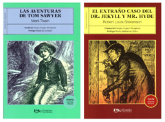 Las Aventuras de Tom Sawyer Mark Twain y El Extraño Caso del Dr Jekyll y Mr Hyde Robert Louis Stevenson Pack de Dos Libros Nuevos - Libro Nuevo