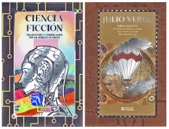 Ciencia Ficción y Obra Selecta Julio Verne Fractales Pasta Dura